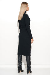 black daydress for women, effortless & rich, makadamia fashion
