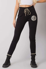 black tracksuit trousers for women, breezy & tailored, relevance fashion