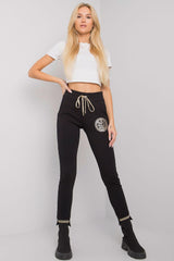 black tracksuit trousers for women, breezy & tailored, relevance fashion