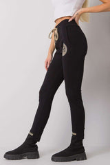 black tracksuit trousers for women, breezy & tailored, relevance fashion