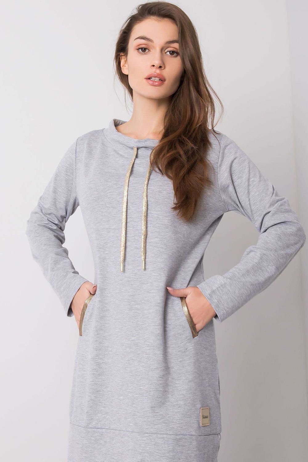 beige daydress for women, minimal & flowing, relevance fashion