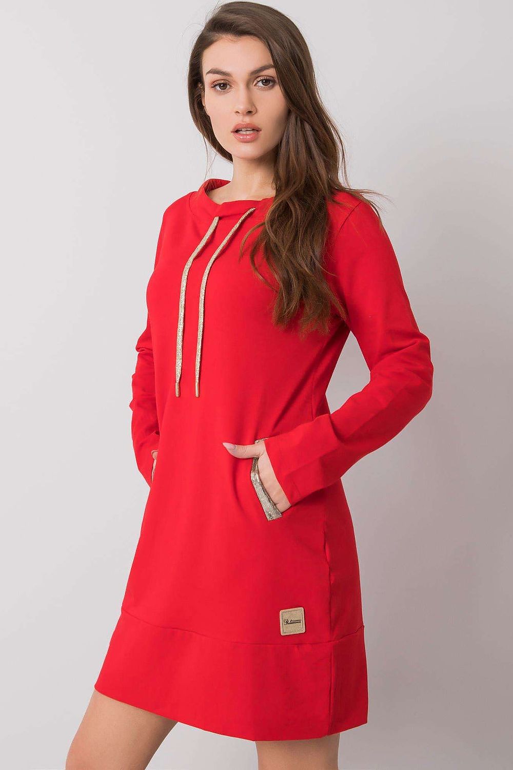 beige daydress for women, minimal & flowing, relevance fashion