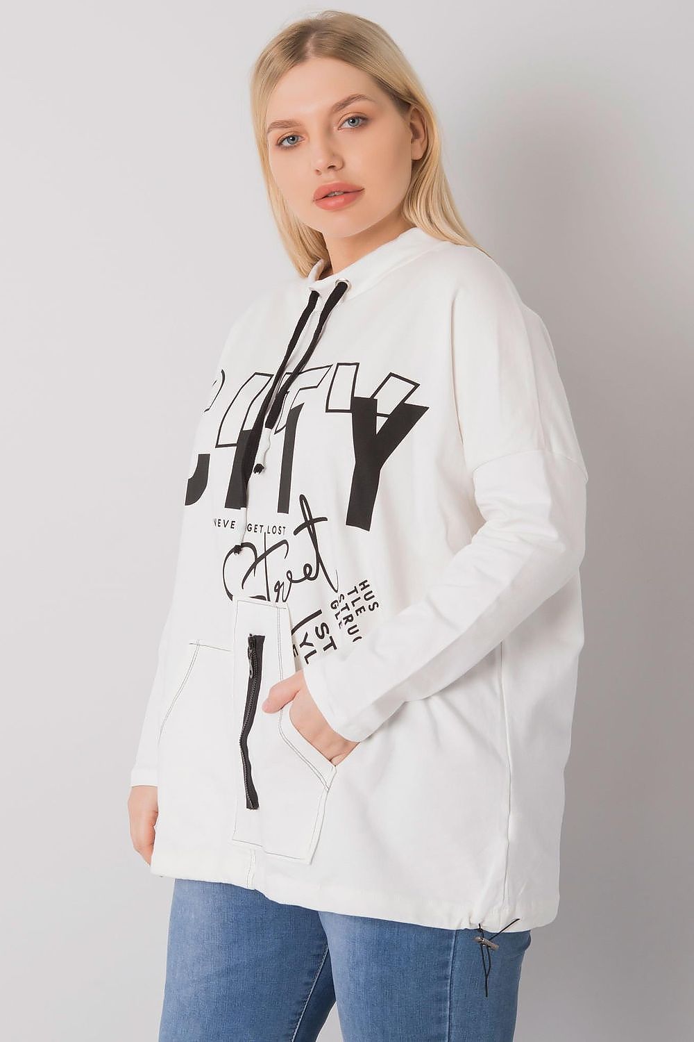 black sweatshirt for women, soft & structured, relevance fashion