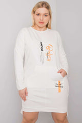 beige daydress for women, shiny & fresh, relevance fashion