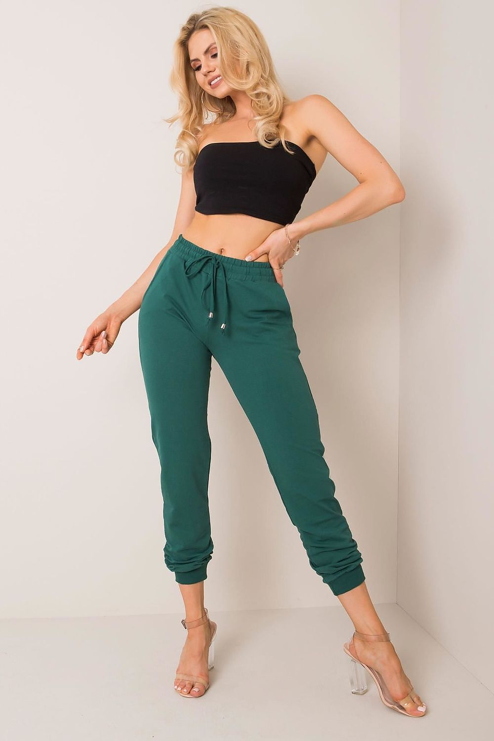 brown tracksuit trousers for women, flattering & comfy, bfg fashion
