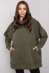 green sweatshirt for women, cute & playful, bfg fashion