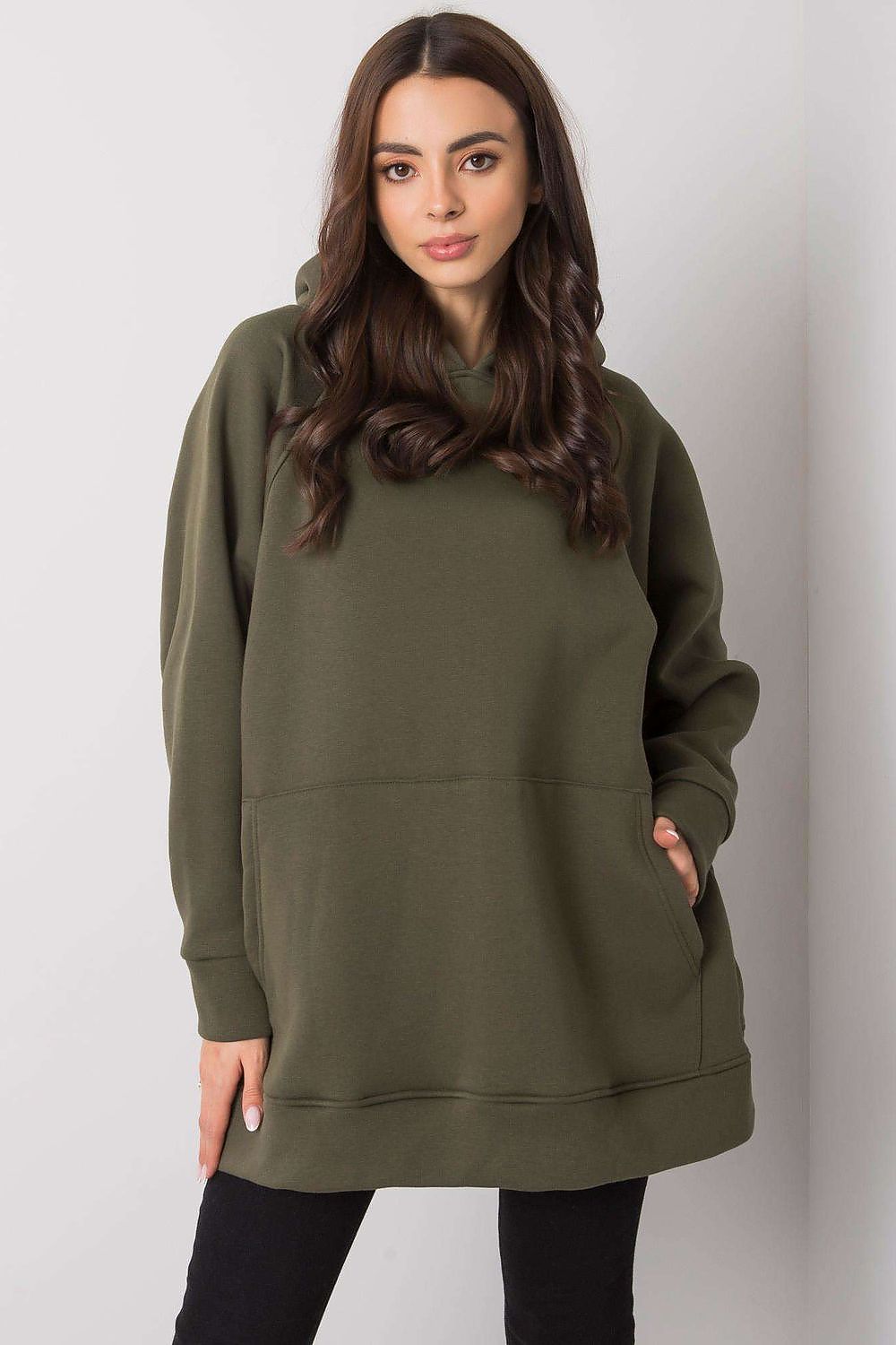 green sweatshirt for women, cute & playful, bfg fashion