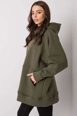 green sweatshirt for women, cute & playful, bfg fashion