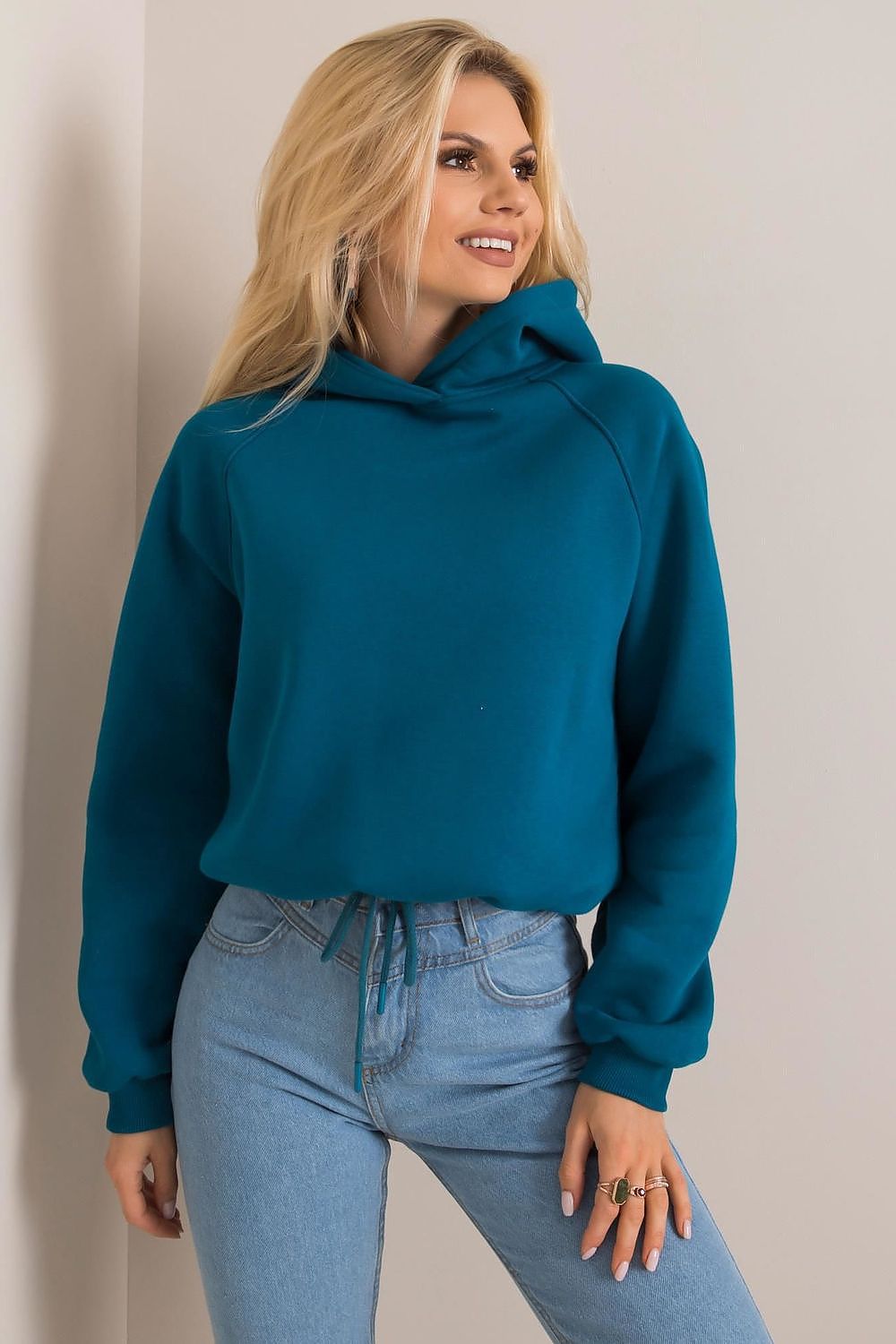 beige sweatshirt for women, shiny & dreamy, bfg fashion