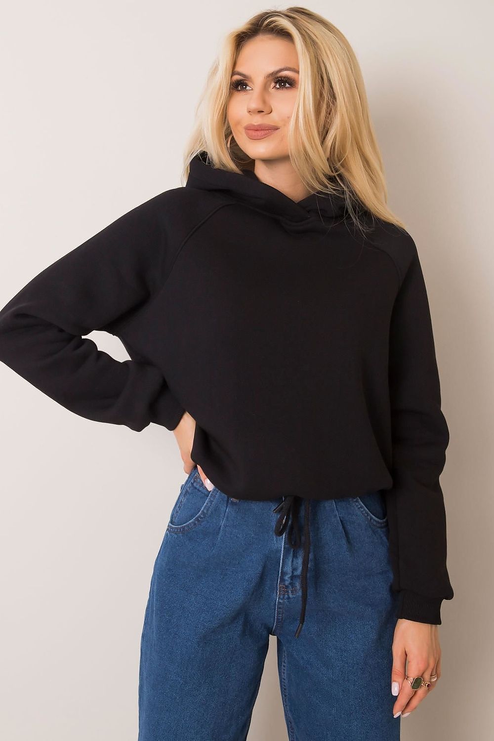 beige sweatshirt for women, shiny & dreamy, bfg fashion
