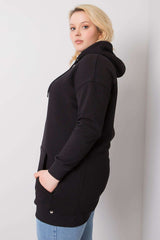 black sweatshirt for women, dainty & dreamy, bfg fashion