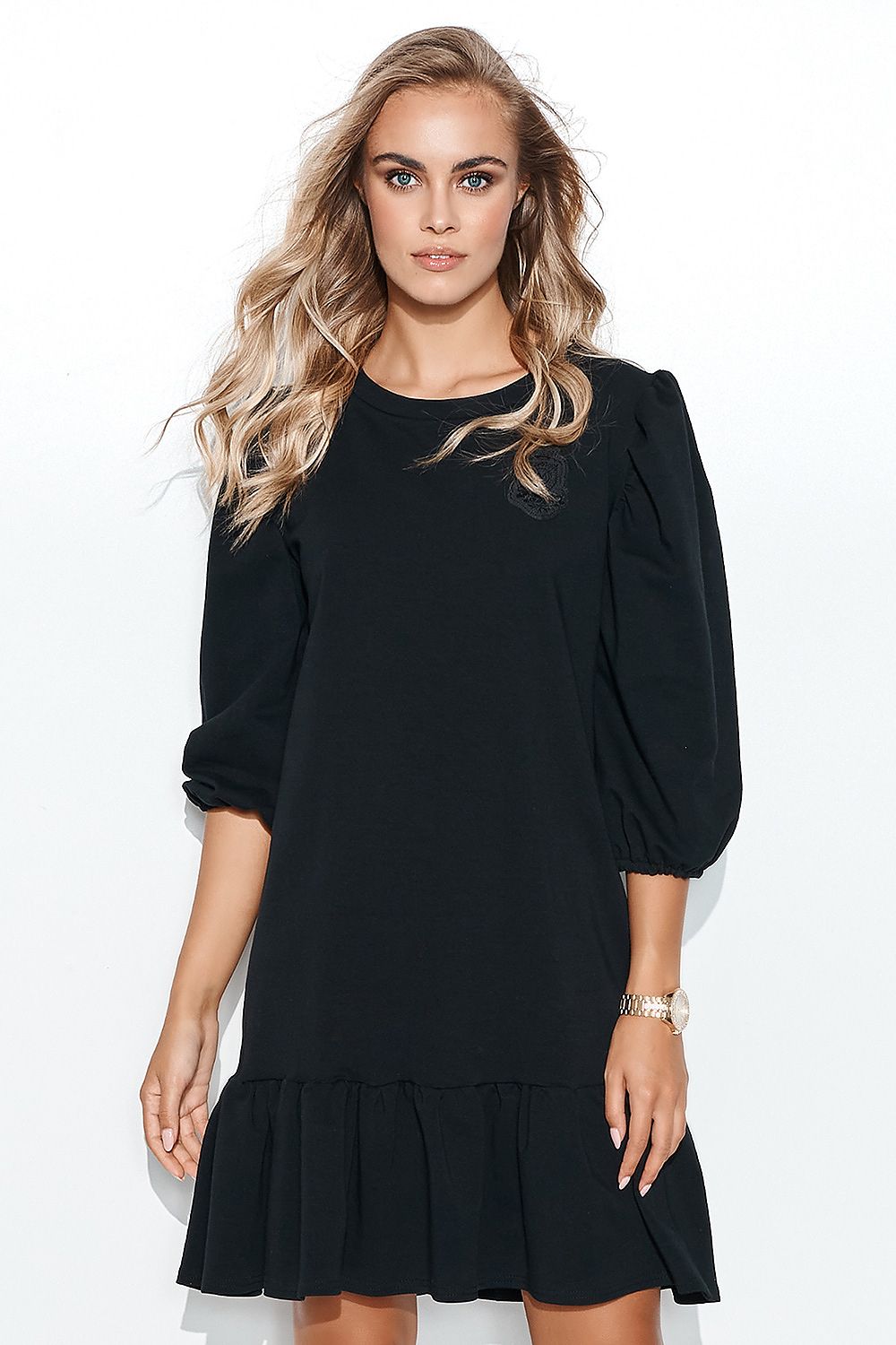 beige daydress for women, dainty & practical, makadamia fashion
