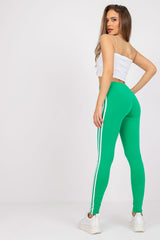 green long leggings for women, rich & luxurious, bfg fashion