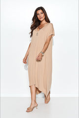 black daydress for women, flowing & dainty, numinou fashion