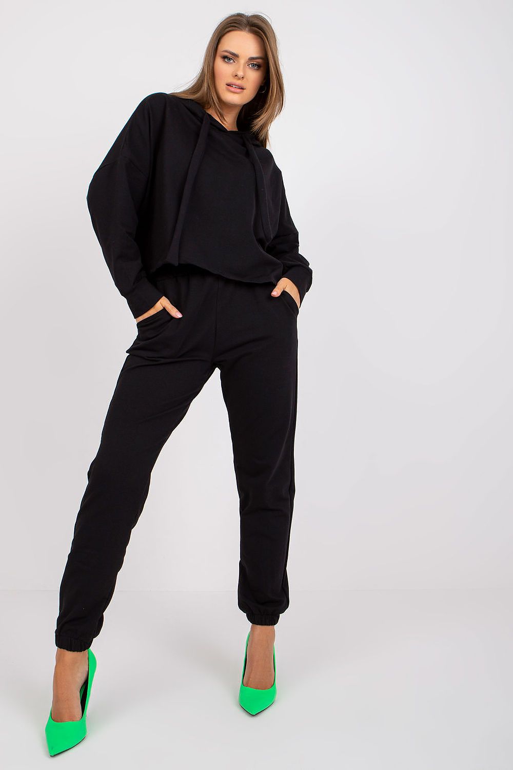 black set for women, casual & refined, relevance fashion