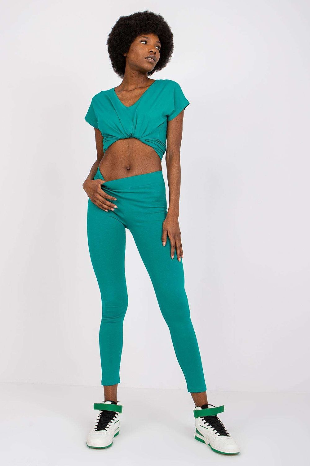 green leggings for women, casual & cute, bfg fashion