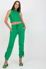 black tracksuit trousers for women, flowy & eye-catching, relevance fashion