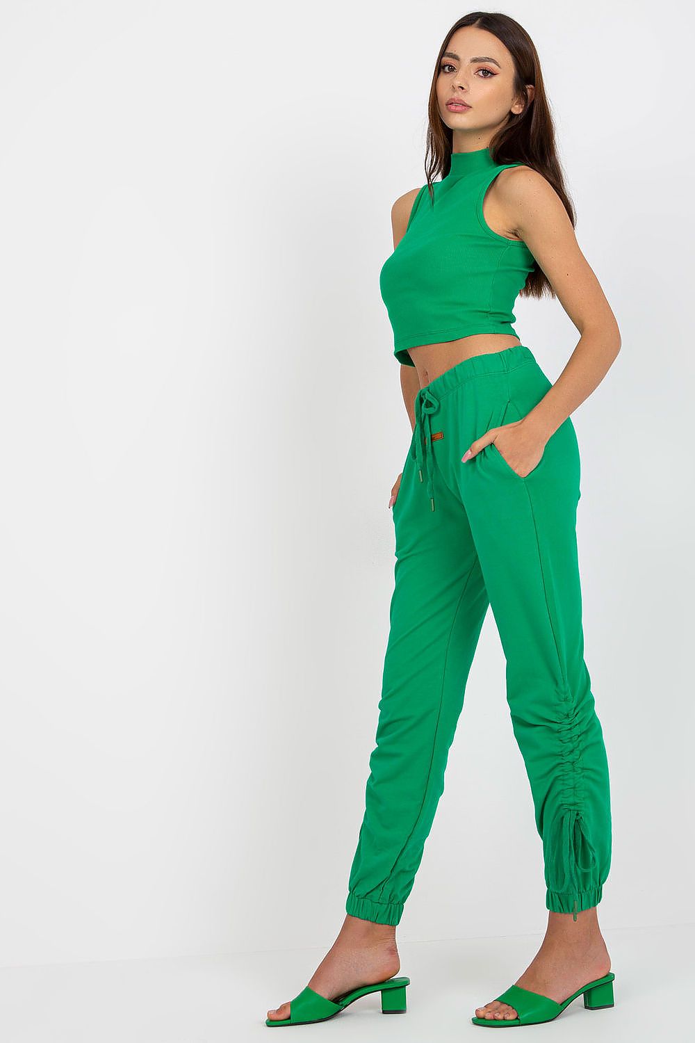 black tracksuit trousers for women, flowy & eye-catching, relevance fashion