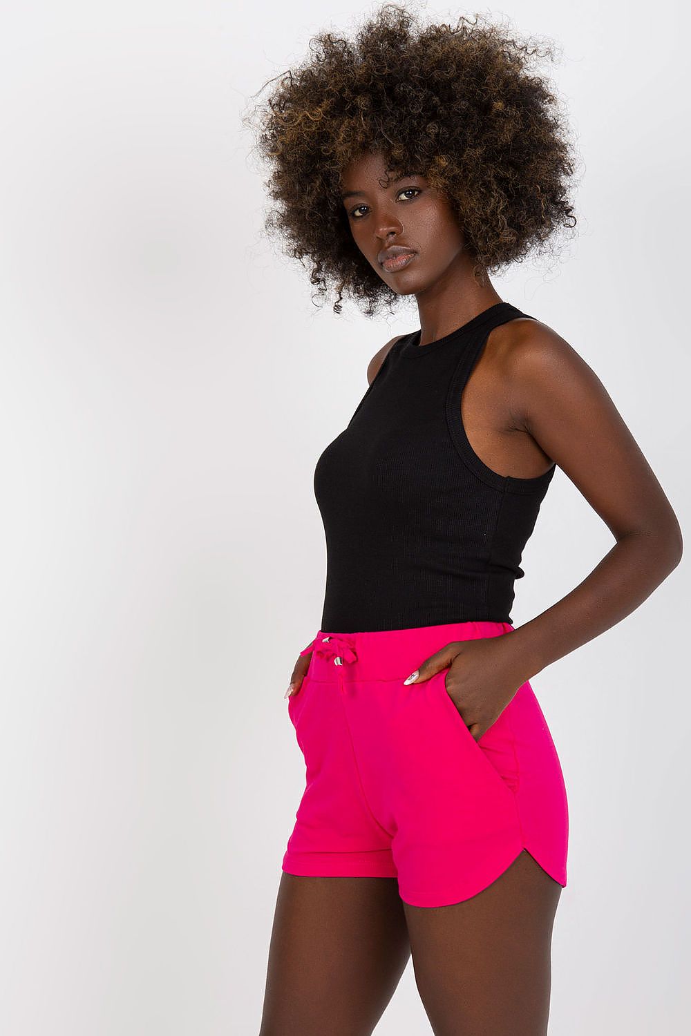 blue shorts for women, sleek & timeless, bfg fashion
