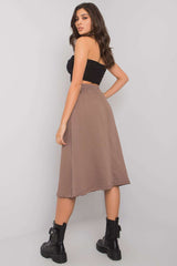 brown skirt for women, soft & graceful, bfg fashion