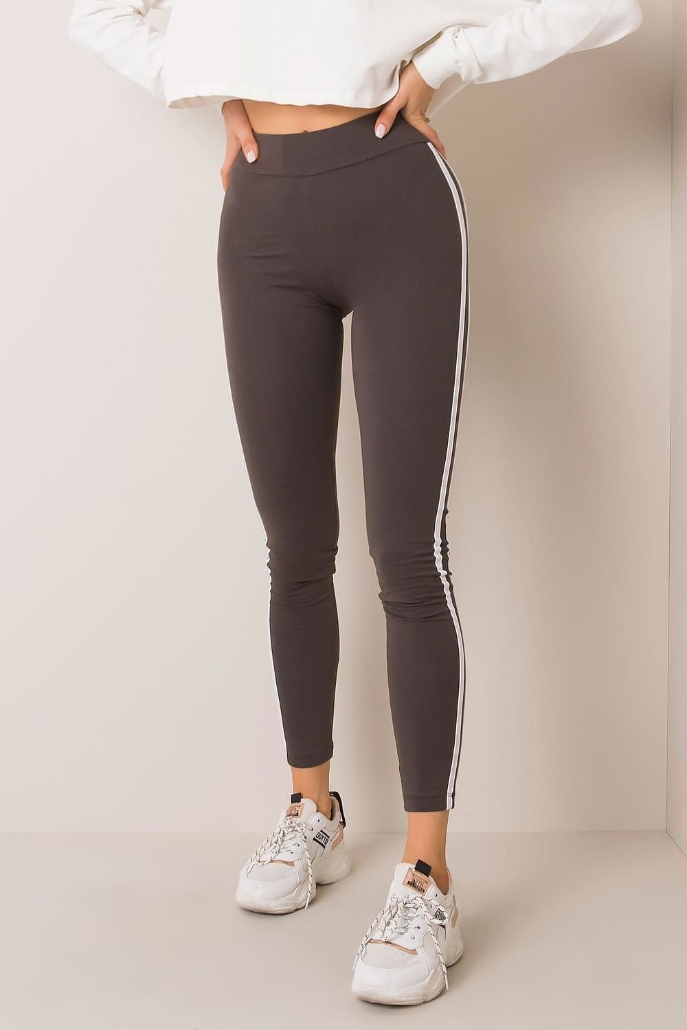 green long leggings for women, rich & luxurious, bfg fashion
