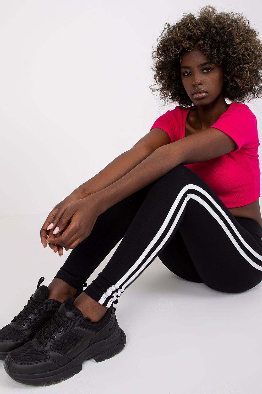 green long leggings for women, rich & luxurious, bfg fashion
