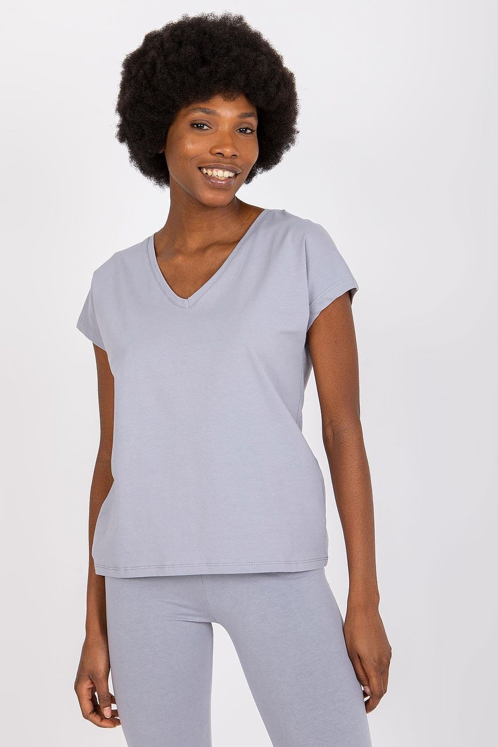 blue t-shirt for women, trendy & delicate, bfg fashion