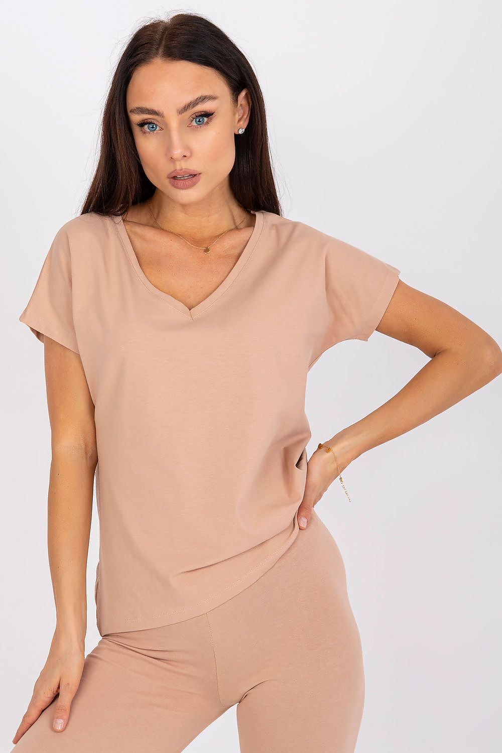 blue t-shirt for women, trendy & delicate, bfg fashion