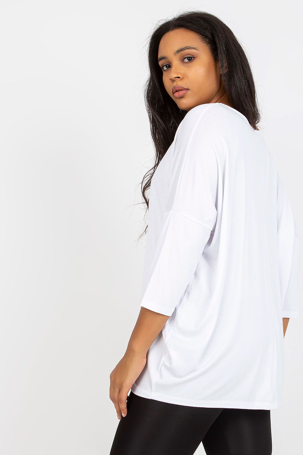 black plus size blouse for women, graceful & functional, relevance fashion