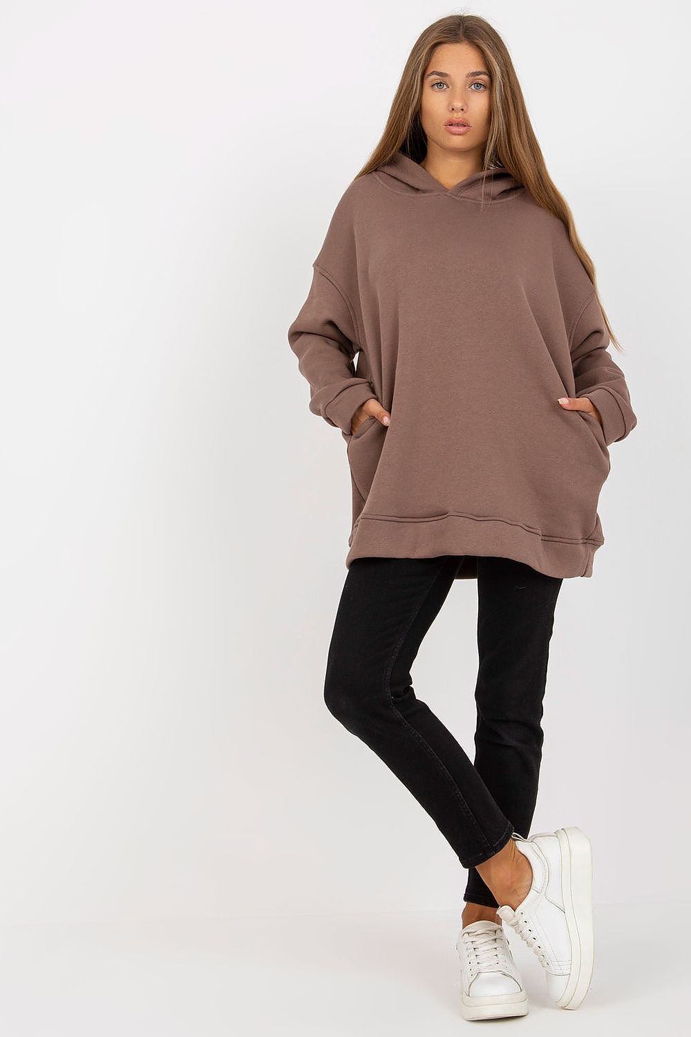 brown sweatshirt for women, bold & polished, bfg fashion