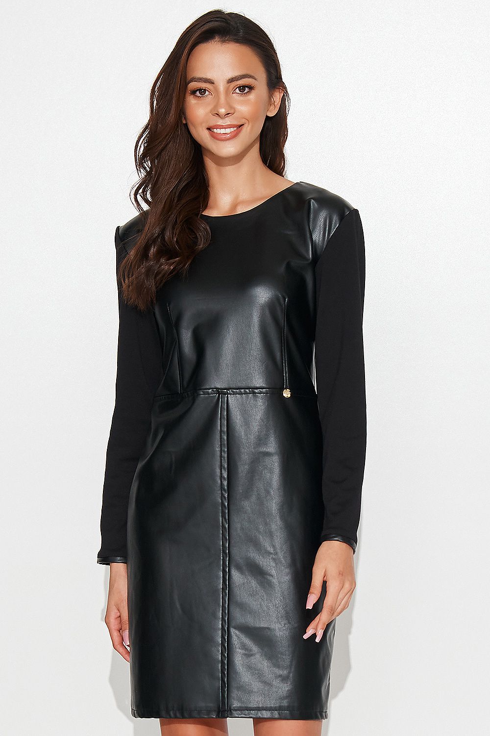 black daydress for women, chic & playful, numinou fashion