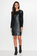 black daydress for women, chic & playful, numinou fashion