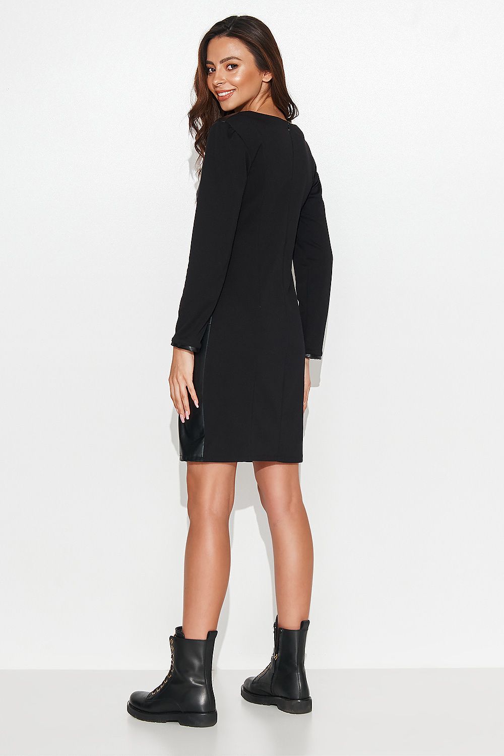 black daydress for women, chic & playful, numinou fashion