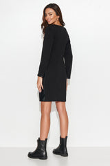 black daydress for women, chic & playful, numinou fashion