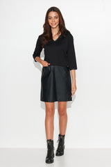 black daydress for women, stretchy & dreamy, numinou fashion