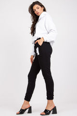 black set for women, romantic & playful, relevance fashion