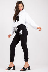 black set for women, romantic & playful, relevance fashion