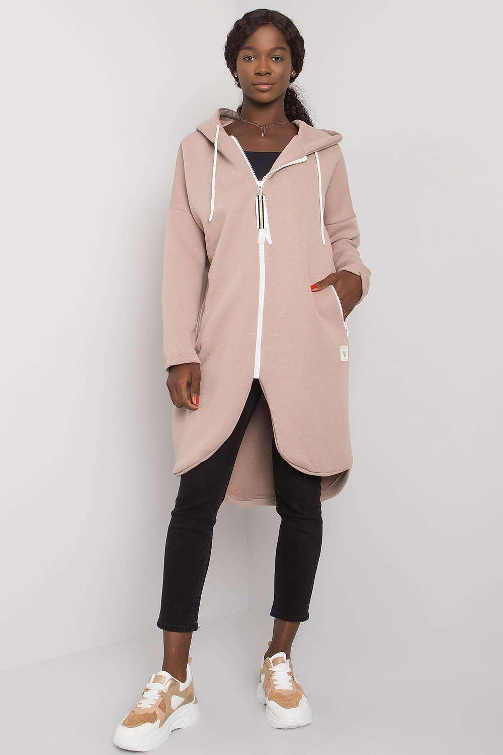 beige sweatshirt for women, stylish & practical, relevance fashion
