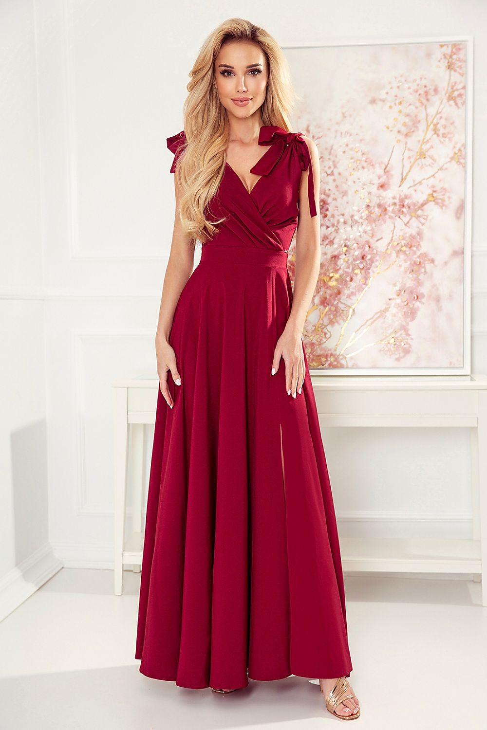 red long dress for women, casual & practical, numoco fashion