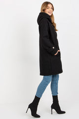 black coat for women, unique & charming, relevance fashion