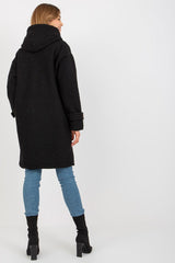 black coat for women, unique & charming, relevance fashion