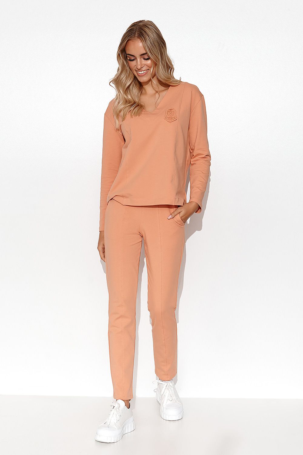 beige set for women, structured & tailored, makadamia fashion