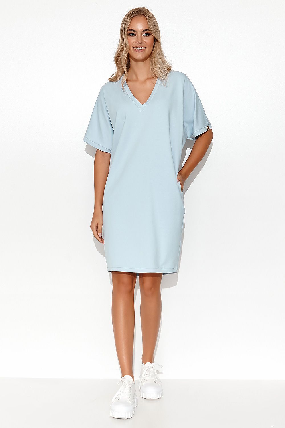 beige daydress for women, luxe & functional, makadamia fashion