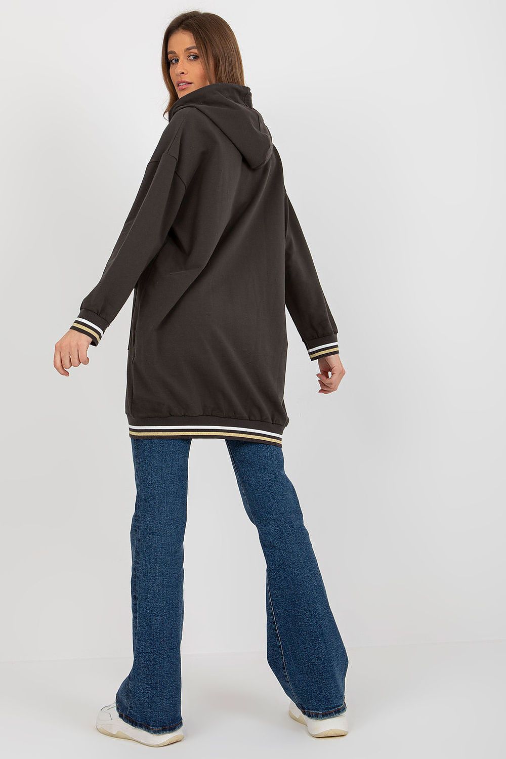 beige sweatshirt for women, clean & charming, relevance fashion