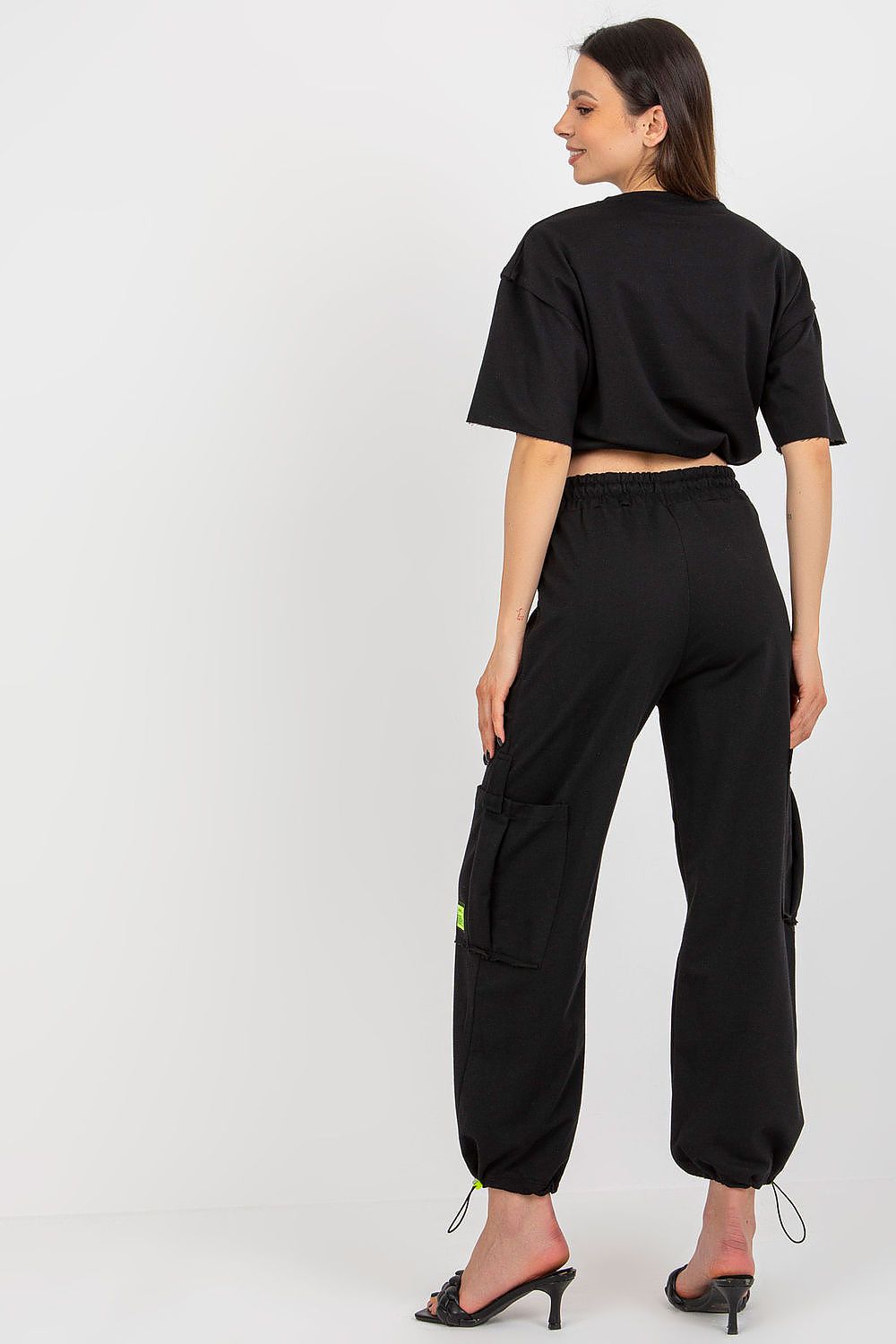 black set for women, flattering & dainty, badu fashion