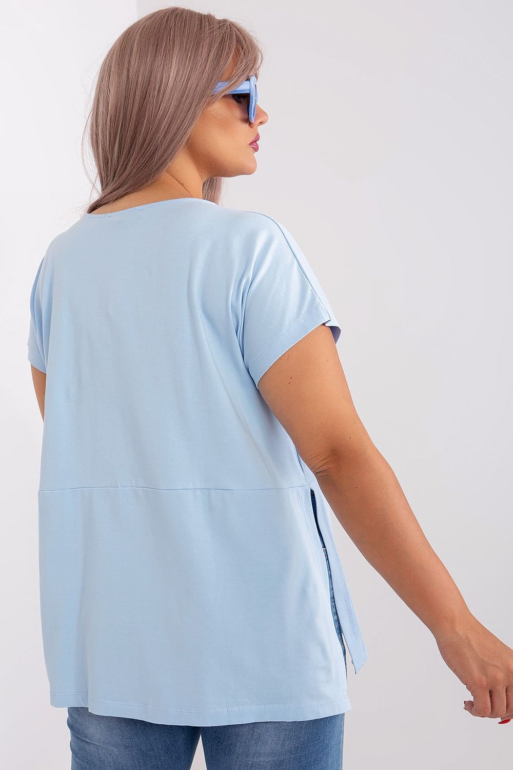 beige plus size blouse for women, artistic & structured, relevance fashion
