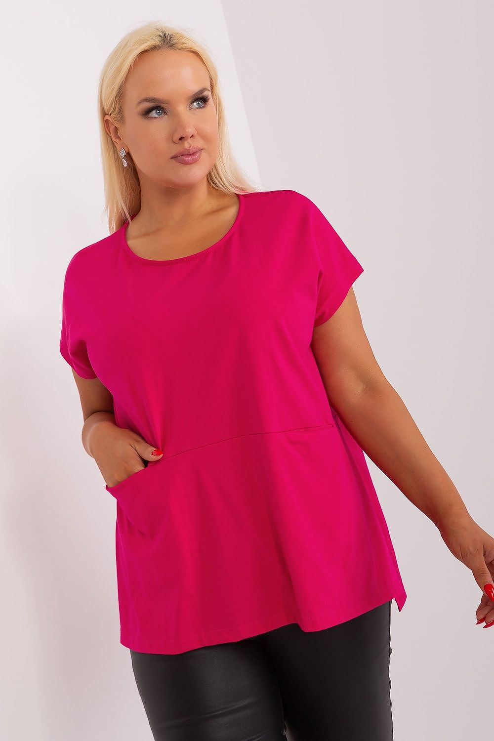 beige plus size blouse for women, artistic & structured, relevance fashion