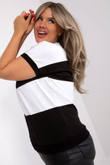 beige plus size blouse for women, cool & urban, relevance fashion