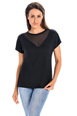 black blouse for women, eye-catching & functional, teyli fashion