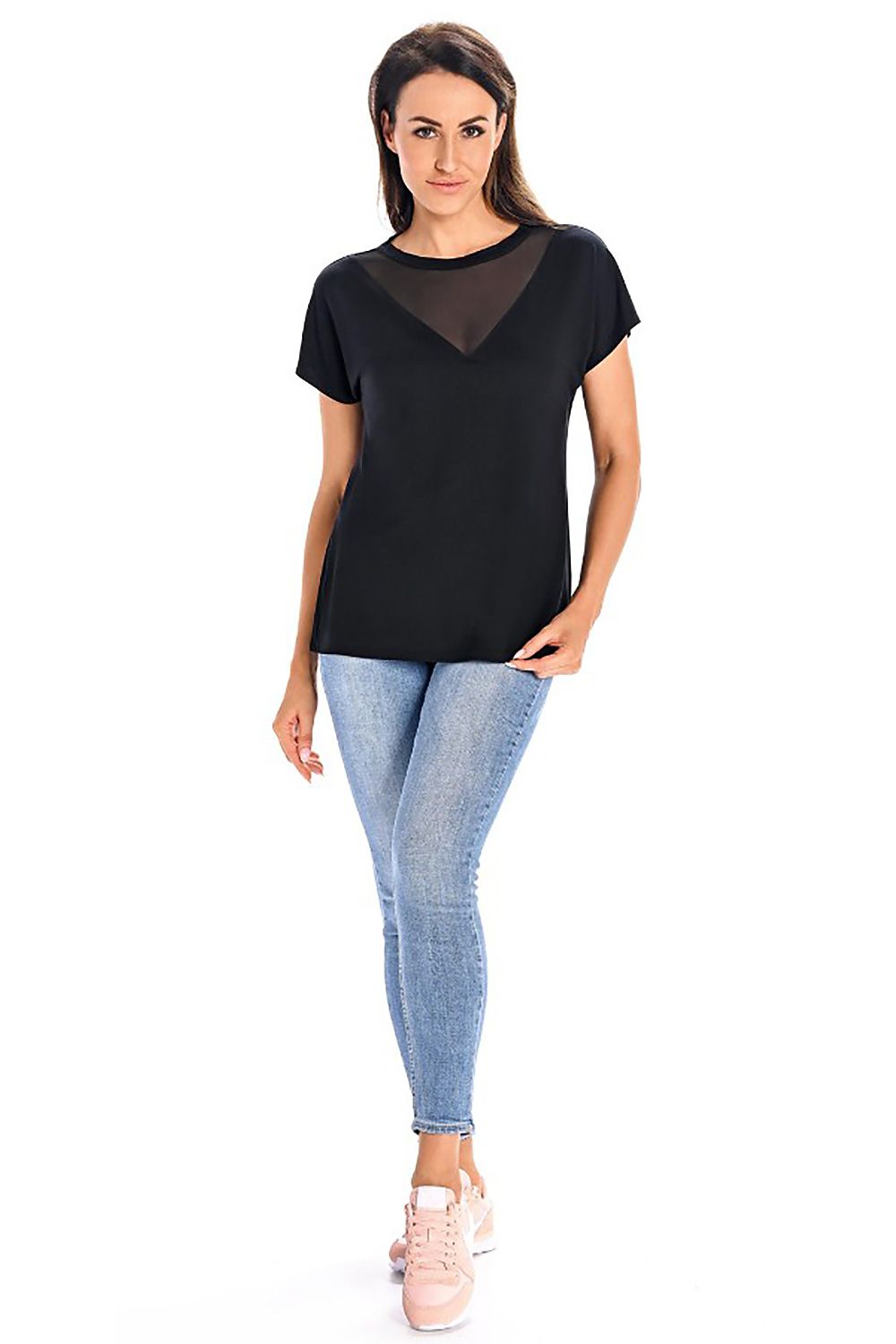black blouse for women, eye-catching & functional, teyli fashion